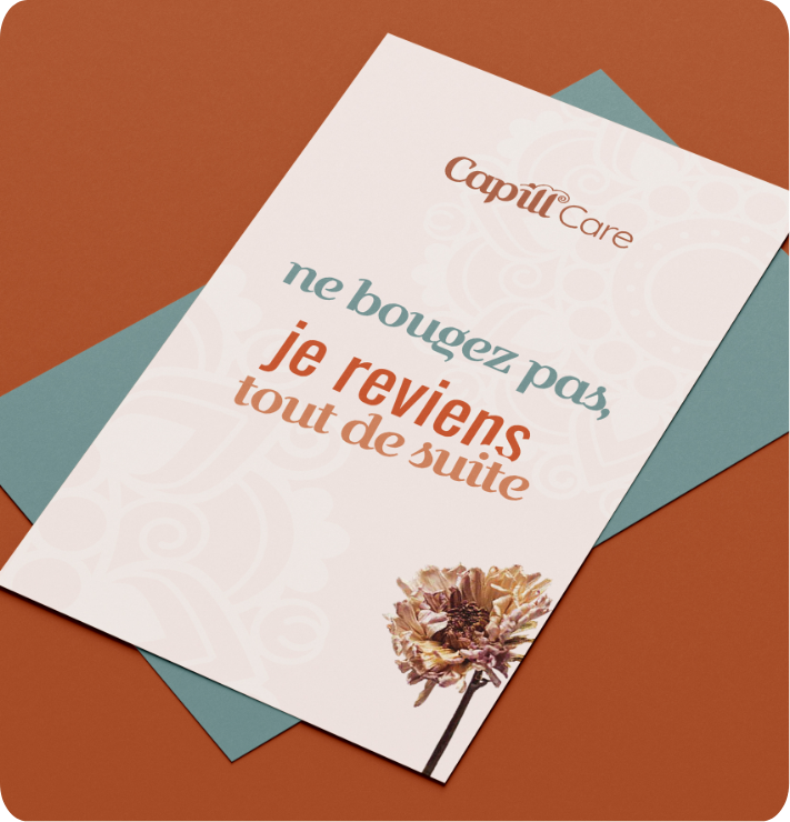 capill care soins capillaires affiche a4
