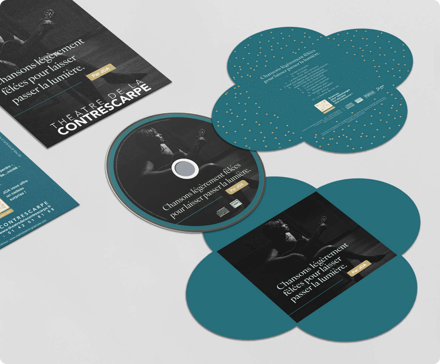 joa autrice compositrice interprete cd flyer