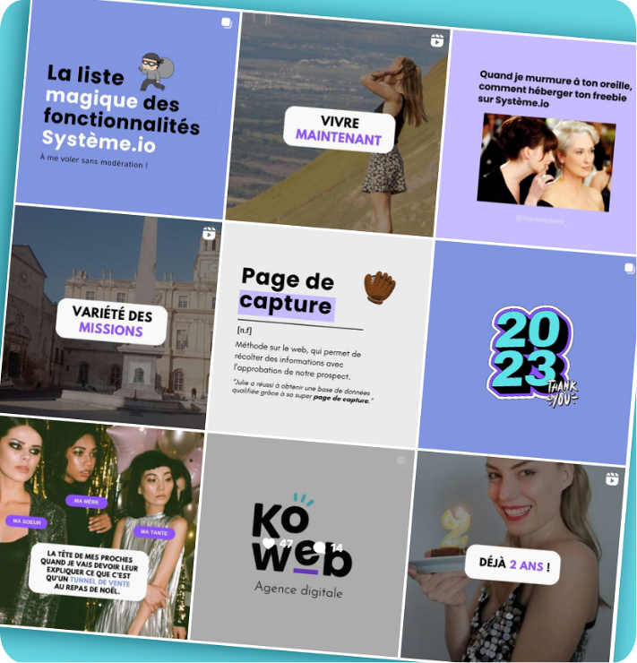 koweb agence digitale instagram