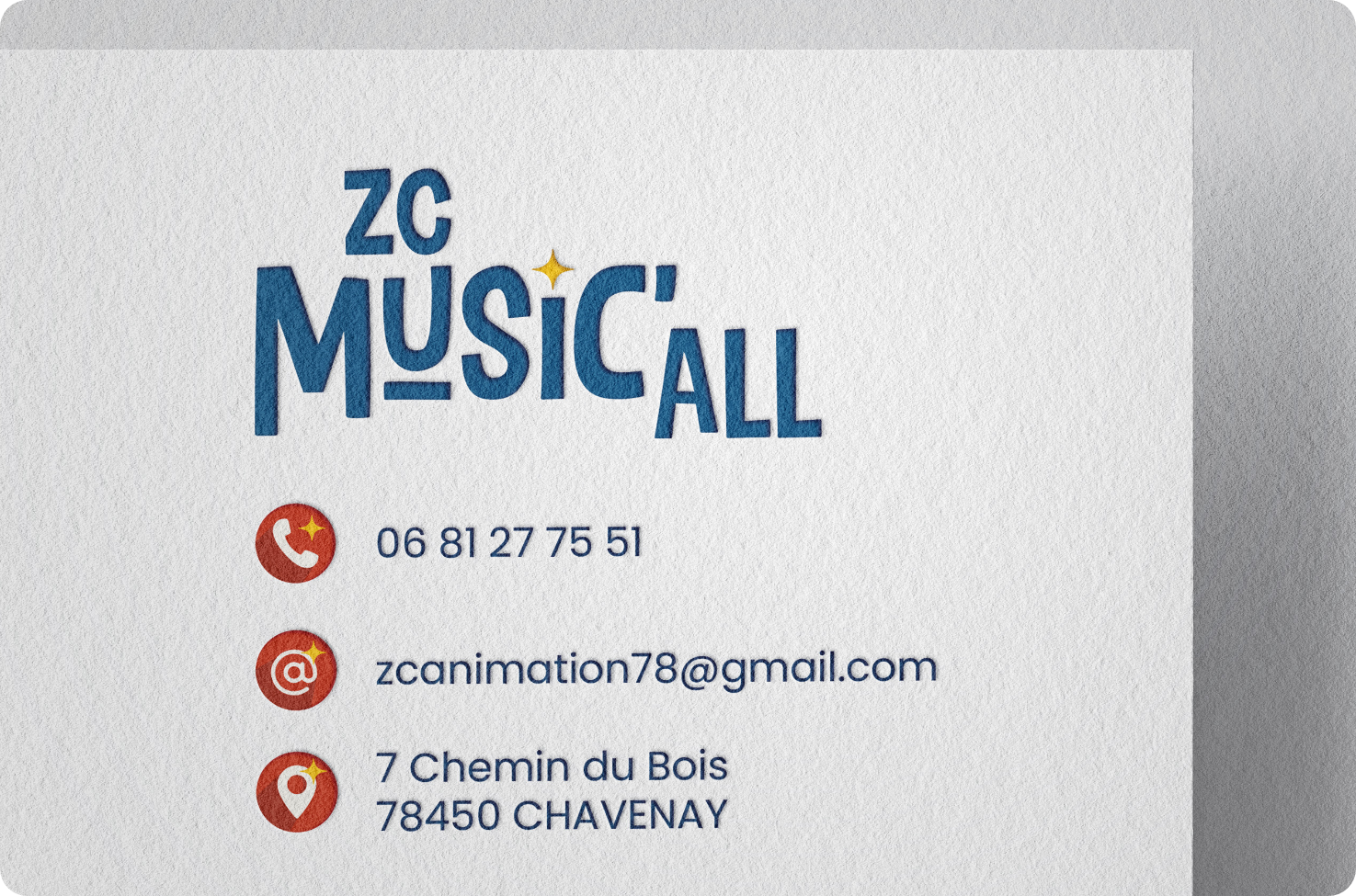 zc music all troupe spectacle musicaux association papeterie logo